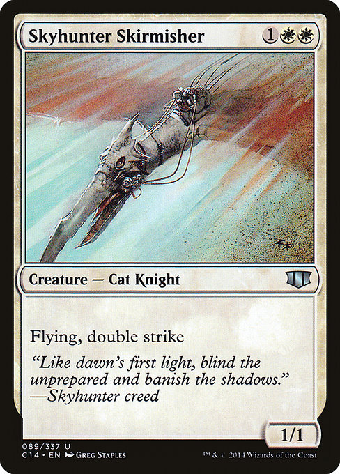 Magic the Gathering Card - Skyhunter Skirmisher - MTG Circle