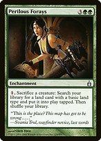 Magic the Gathering Card - Perilous Forays - MTG Circle