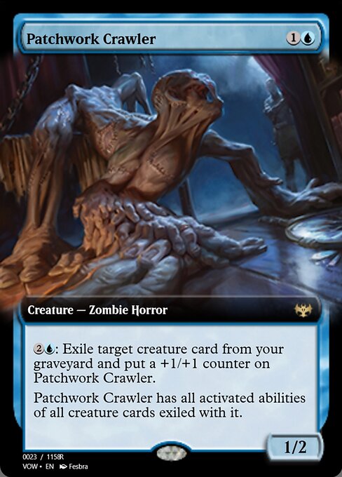 Magic the Gathering Card - Patchwork Crawler - MTG Circle