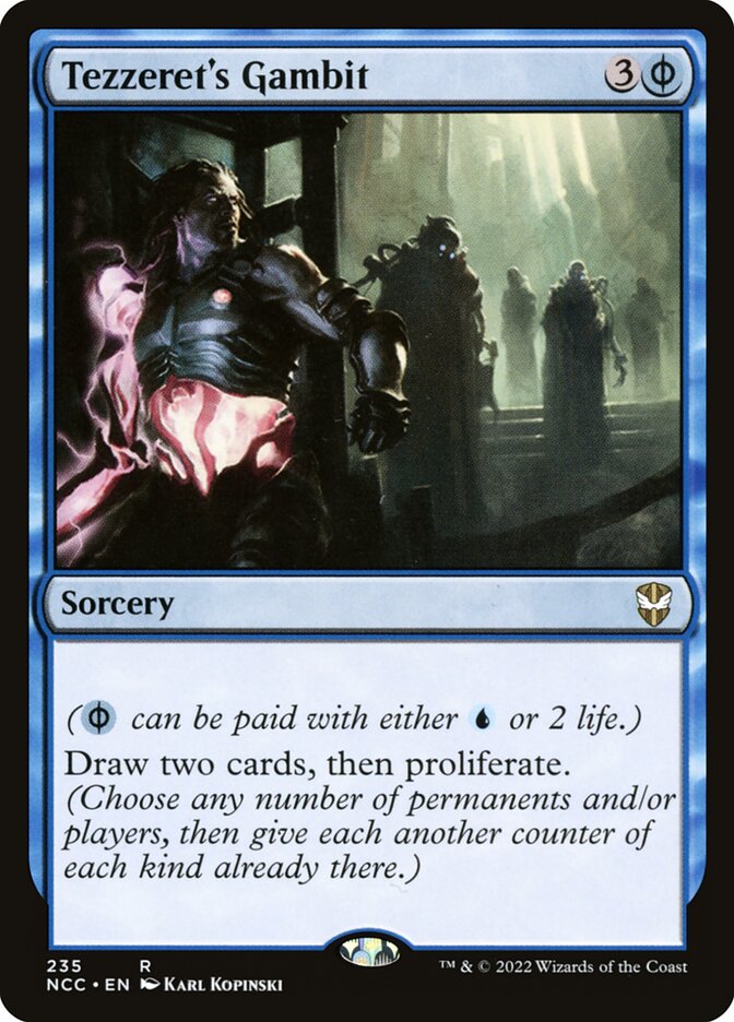Magic the Gathering Card - Tezzeret's Gambit - MTG Circle