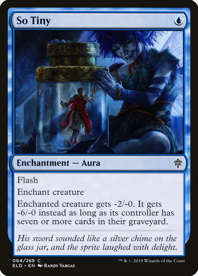 Magic the Gathering Card - So Tiny - MTG Circle