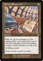 Magic the Gathering Card - Urza's Blueprints - MTG Circle