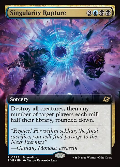 Magic the Gathering Card - Singularity Rupture - MTG Circle
