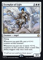 Magic the Gathering Card - Exemplar of Light - MTG Circle