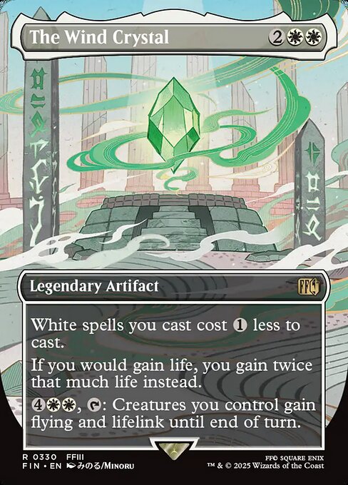 Magic the Gathering Card - The Wind Crystal - MTG Circle