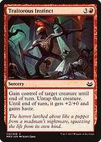 Magic the Gathering Card - Traitorous Instinct - MTG Circle