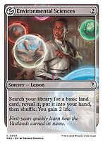 Magic the Gathering Card - Environmental Sciences - MTG Circle