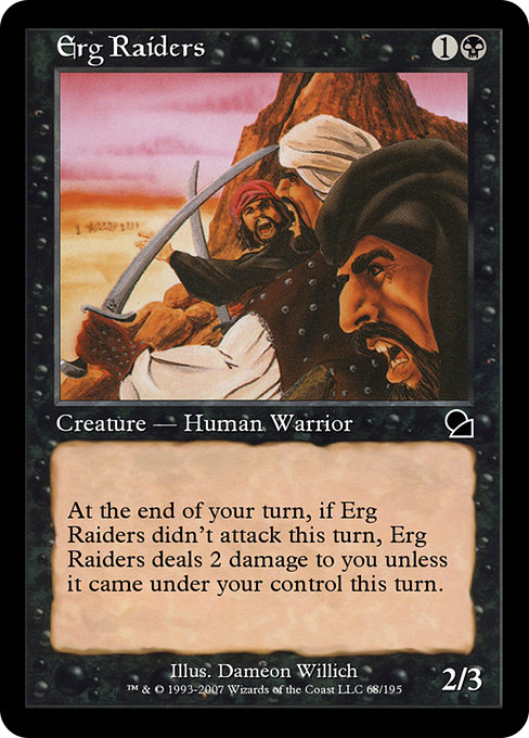 Magic the Gathering Card - Erg Raiders - MTG Circle