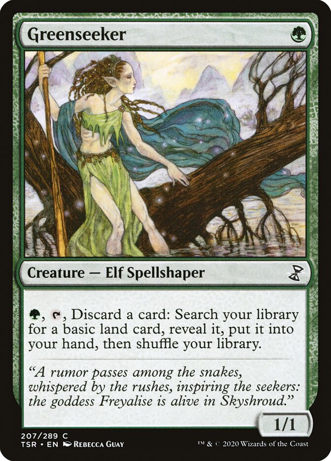 Magic the Gathering Card - Greenseeker - MTG Circle