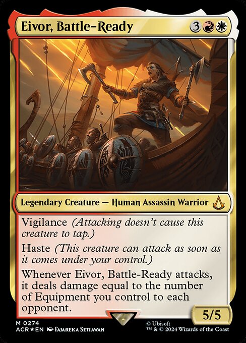 Magic the Gathering Card - Eivor, Battle-Ready - MTG Circle