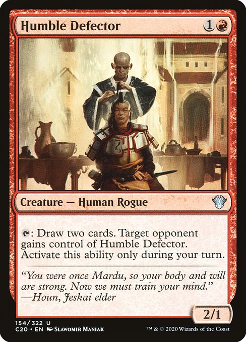 Magic the Gathering Card - Humble Defector - MTG Circle