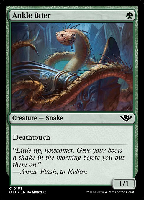 Magic the Gathering Card - Ankle Biter - MTG Circle