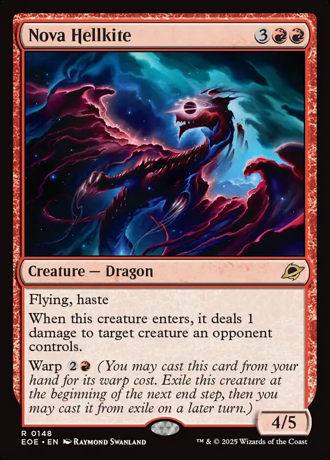 Magic the Gathering Card - Nova Hellkite - MTG Circle