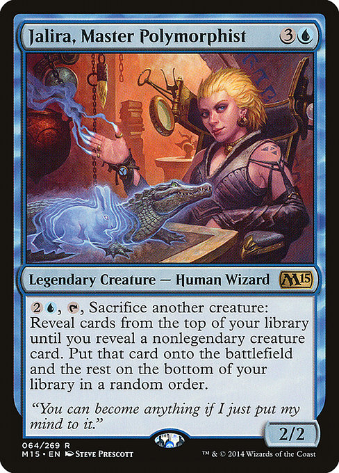 Magic the Gathering Card - Jalira, Master Polymorphist - MTG Circle