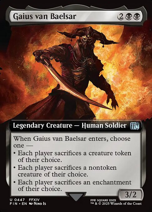 Magic the Gathering Card - Gaius van Baelsar - MTG Circle