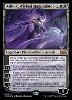 Magic the Gathering Card - Ashiok, Wicked Manipulator - MTG Circle