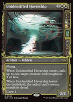 Magic the Gathering Card - Unidentified Hovership - MTG Circle