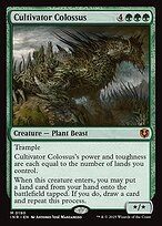 Magic the Gathering Card - Cultivator Colossus - MTG Circle