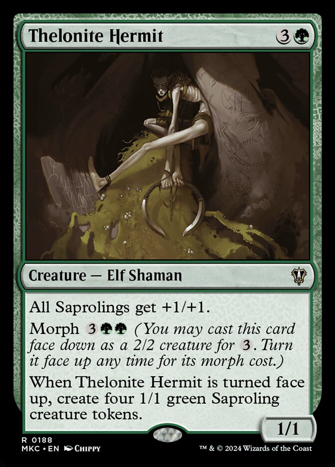 Magic the Gathering Card - Thelonite Hermit - MTG Circle