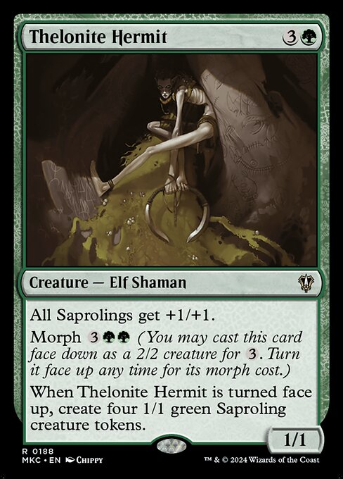 Magic the Gathering Card - Thelonite Hermit - MTG Circle