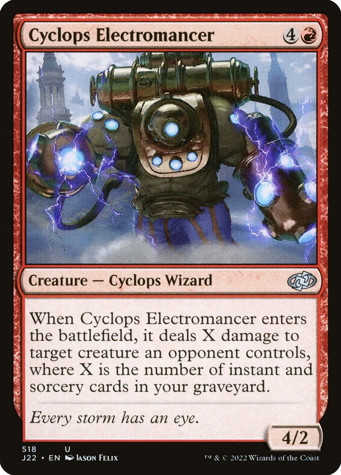 Magic the Gathering Card - Cyclops Electromancer - MTG Circle