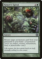 Magic the Gathering Card - Nature's Spiral - MTG Circle