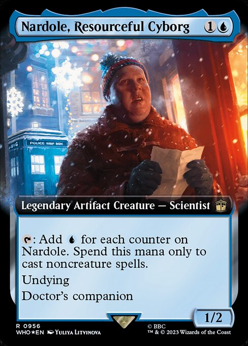 Magic the Gathering Card - Nardole, Resourceful Cyborg - MTG Circle
