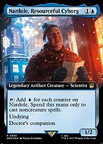 Magic the Gathering Card - Nardole, Resourceful Cyborg - MTG Circle