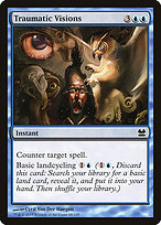 Magic the Gathering Card - Traumatic Visions - MTG Circle