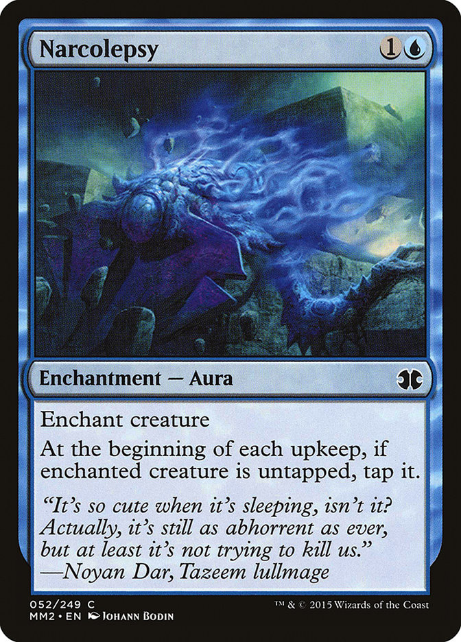 Magic the Gathering Card - Narcolepsy - MTG Circle