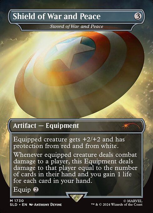 Magic the Gathering Card - Sword of War and Peace - MTG Circle