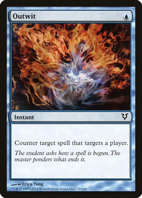 Magic the Gathering Card - Outwit - MTG Circle