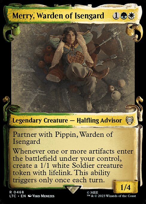 Magic the Gathering Card - Merry, Warden of Isengard - MTG Circle