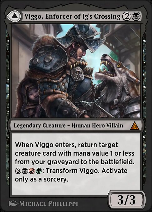 Magic the Gathering Card - Eddie Brock // Venom, Lethal Protector - MTG Circle