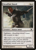 Magic the Gathering Card - Steadfast Guard - MTG Circle