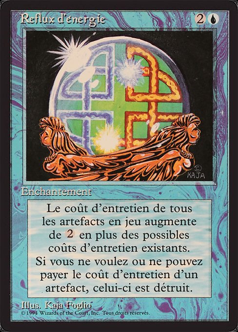 Magic the Gathering Card - Energy Flux - MTG Circle