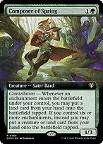 Magic the Gathering Card - Composer of Spring - MTG Circle