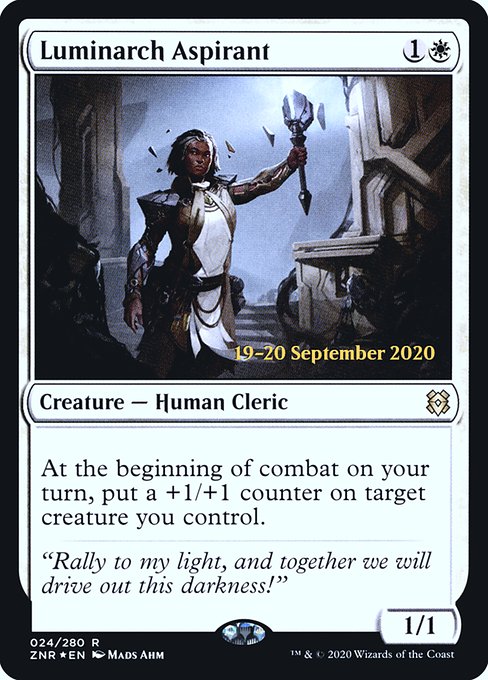 Magic the Gathering Card - Luminarch Aspirant - MTG Circle