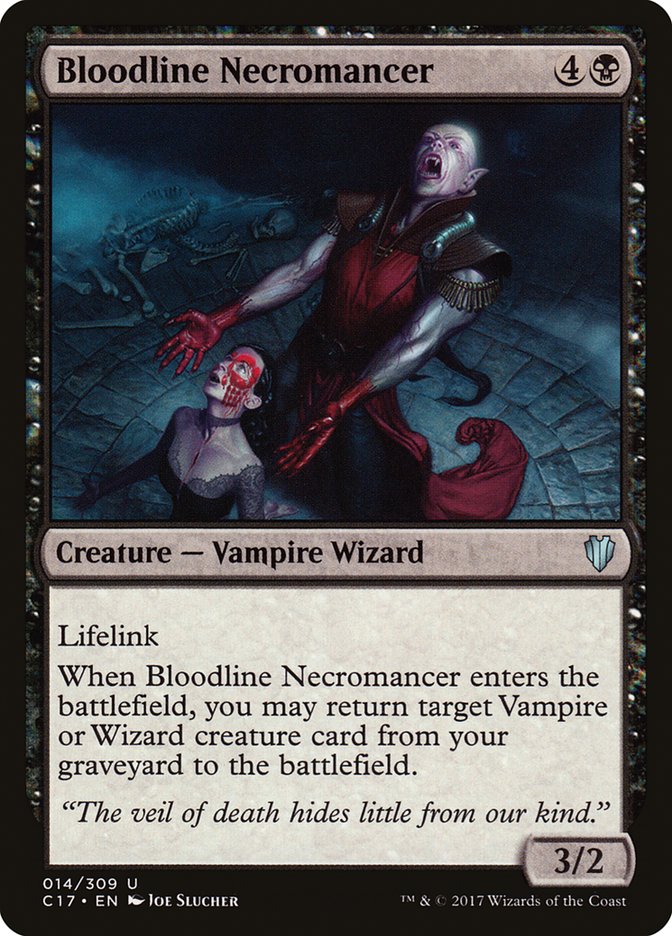 Magic the Gathering Card - Bloodline Necromancer - MTG Circle