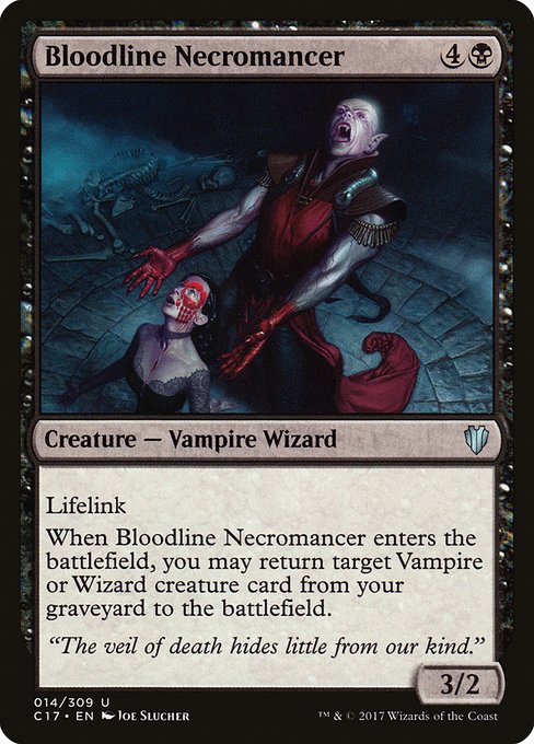 Magic the Gathering Card - Bloodline Necromancer - MTG Circle