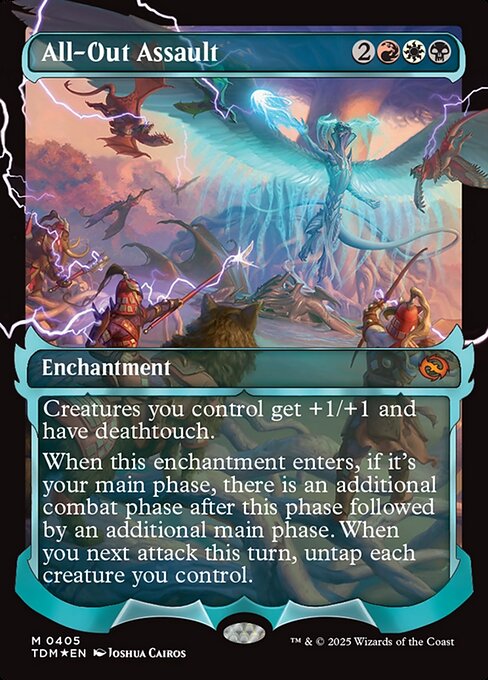 Magic the Gathering Card - All-Out Assault - MTG Circle