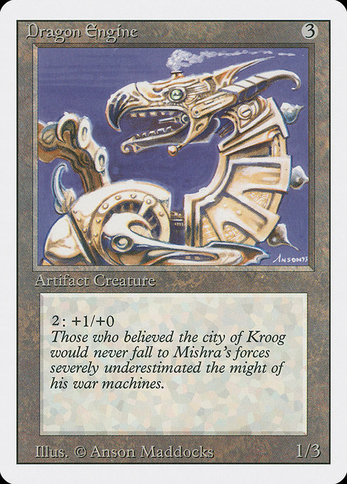 Magic the Gathering Card - Dragon Engine - MTG Circle
