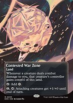 Magic the Gathering Card - Contested War Zone - MTG Circle