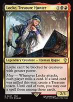 Magic the Gathering Card - Locke, Treasure Hunter - MTG Circle