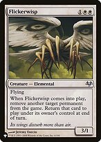 Magic the Gathering Card - Flickerwisp - MTG Circle