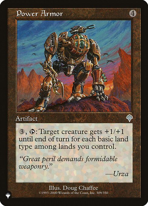 Magic the Gathering Card - Power Armor - MTG Circle