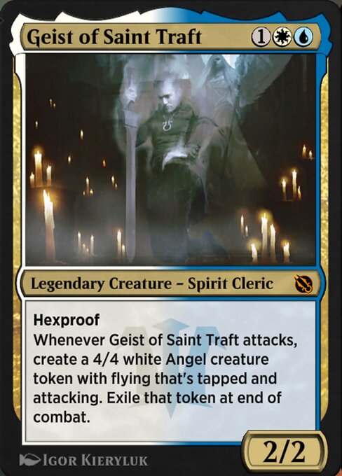 Magic the Gathering Card - Geist of Saint Traft - MTG Circle