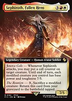 Magic the Gathering Card - Sephiroth, Fallen Hero - MTG Circle