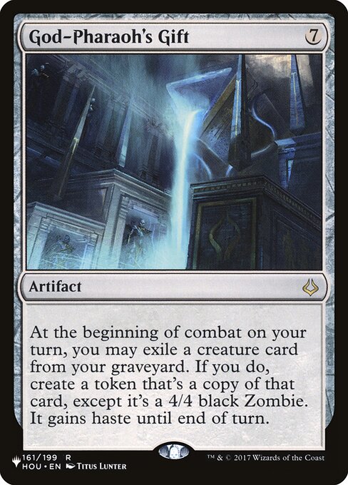 Magic the Gathering Card - God-Pharaoh's Gift - MTG Circle