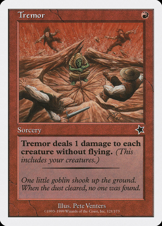 Magic the Gathering Card - Tremor - MTG Circle